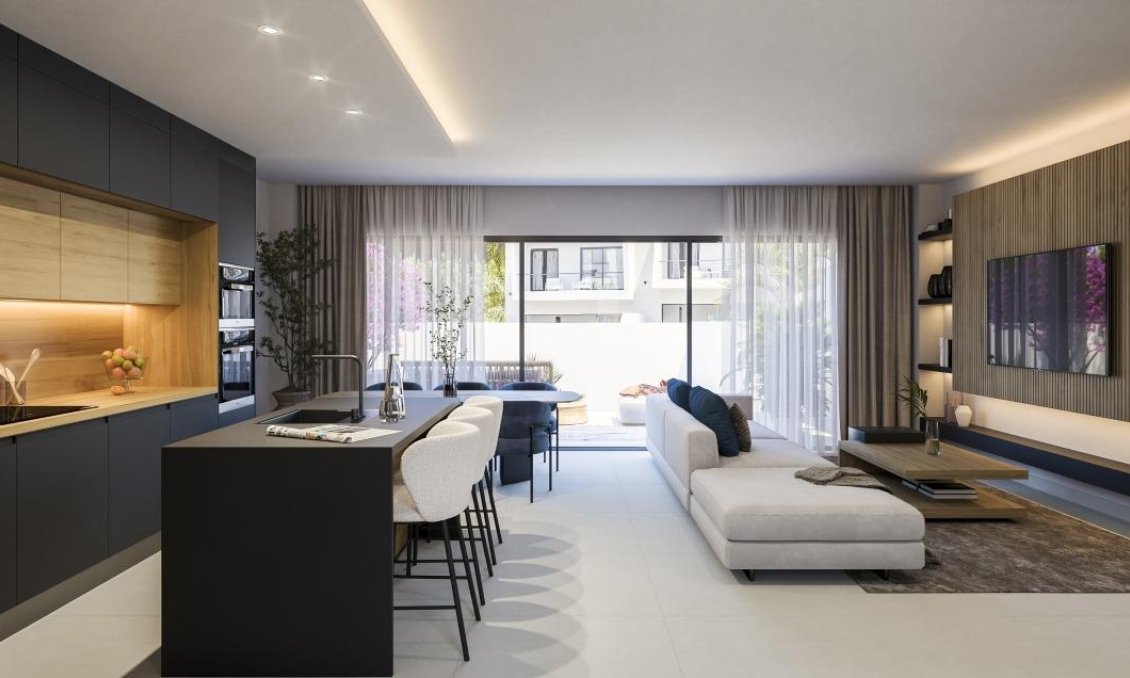 Obra nueva - Town House -
Estepona - Los Flamingos