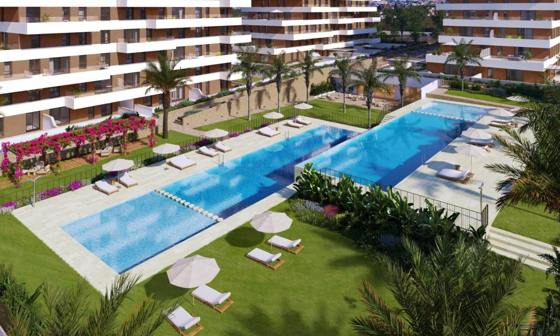 Új építésű - Tetőtéri lakás -
Villajoyosa - Playa del Torres