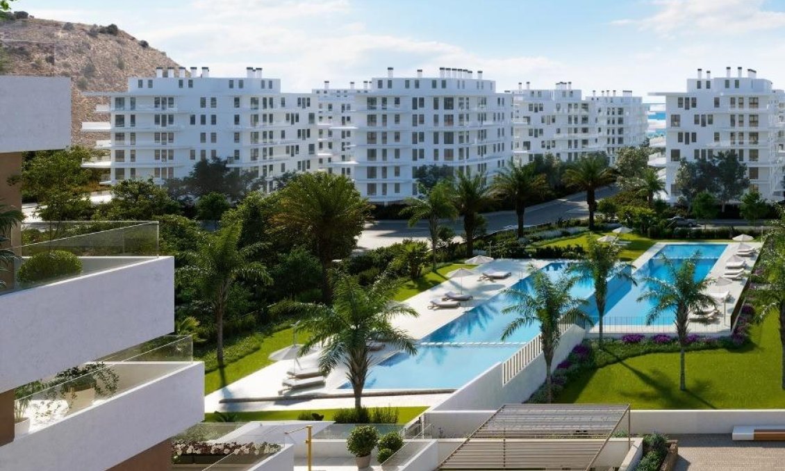Új építésű - Tetőtéri lakás -
Villajoyosa - Playa del Torres