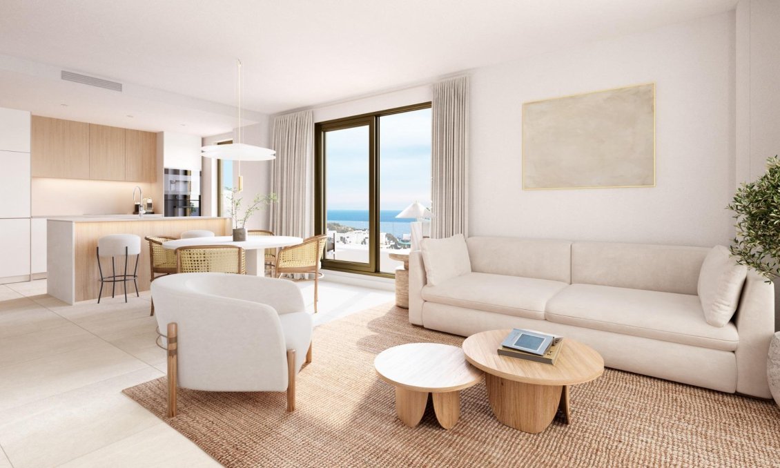 Új építésű - Tetőtéri lakás -
Villajoyosa - Playa del Torres