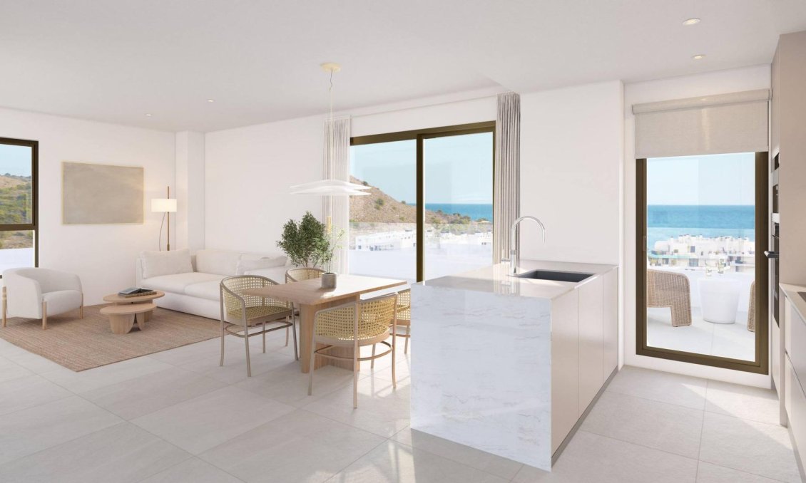 Új építésű - Tetőtéri lakás -
Villajoyosa - Playa del Torres
