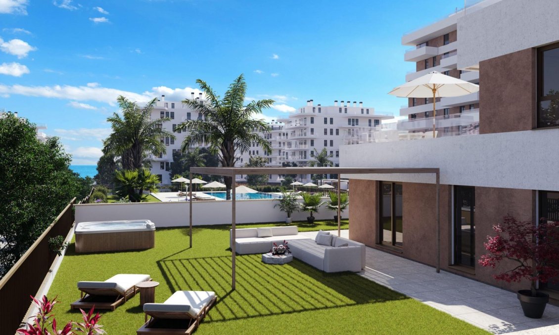 Új építésű - Tetőtéri lakás -
Villajoyosa - Playa del Torres