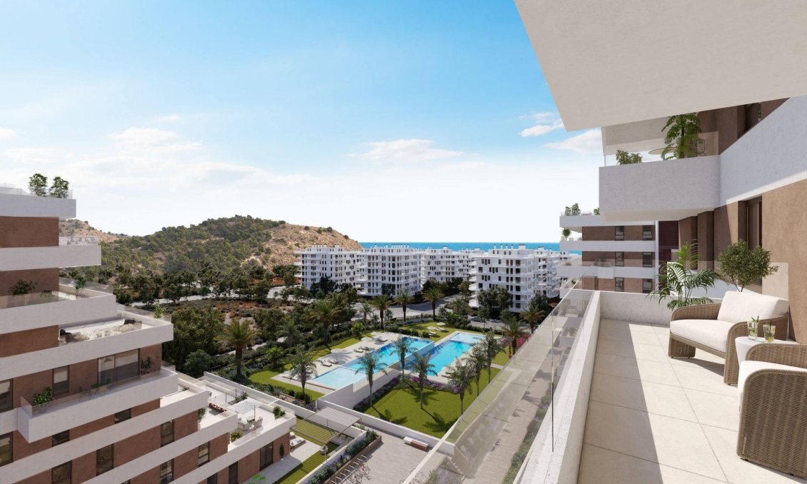 Új építésű - Tetőtéri lakás -
Villajoyosa - Playa del Torres