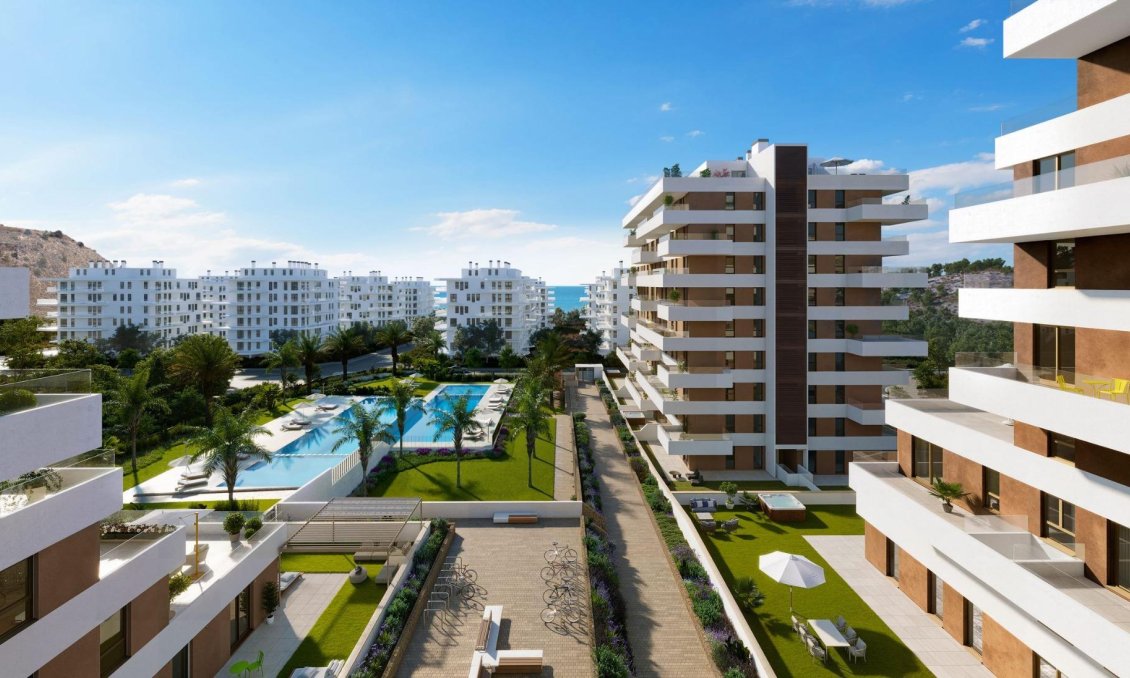 Új építésű - Tetőtéri lakás -
Villajoyosa - Playa del Torres
