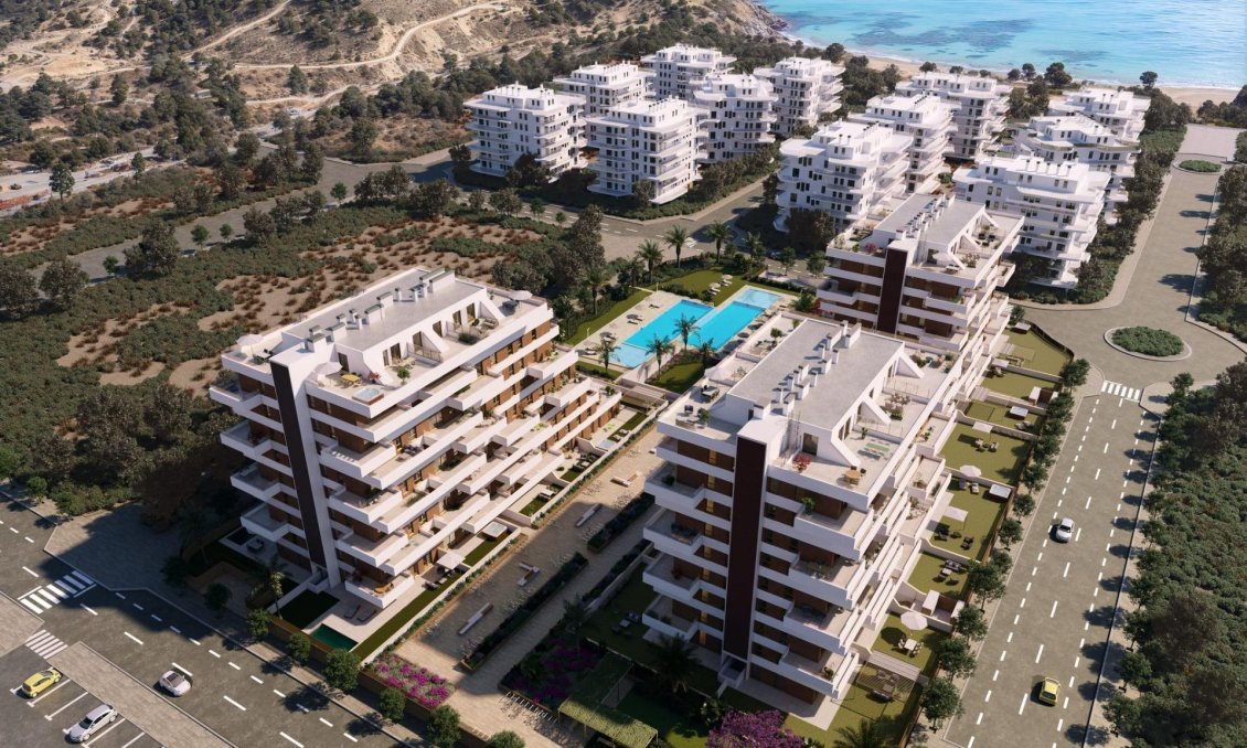 Új építésű - Tetőtéri lakás -
Villajoyosa - Playa del Torres