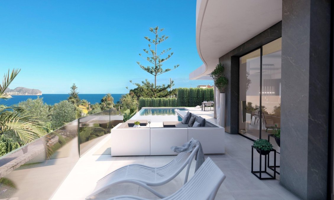 Neue Gebäude - Villa -
Benissa - Playa de La Fustera