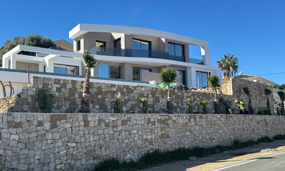 Neue Gebäude - Villa -
Benissa - Playa de La Fustera