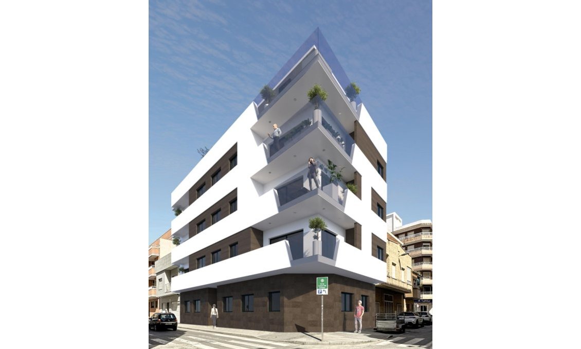 Neue Gebäude - Penthouse -
Torrevieja - Playa de El Cura