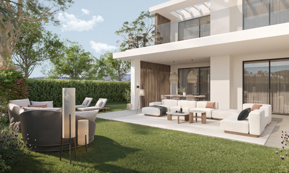 Új építésű - Ground floor apartment -
Estepona - Resinera Voladilla
