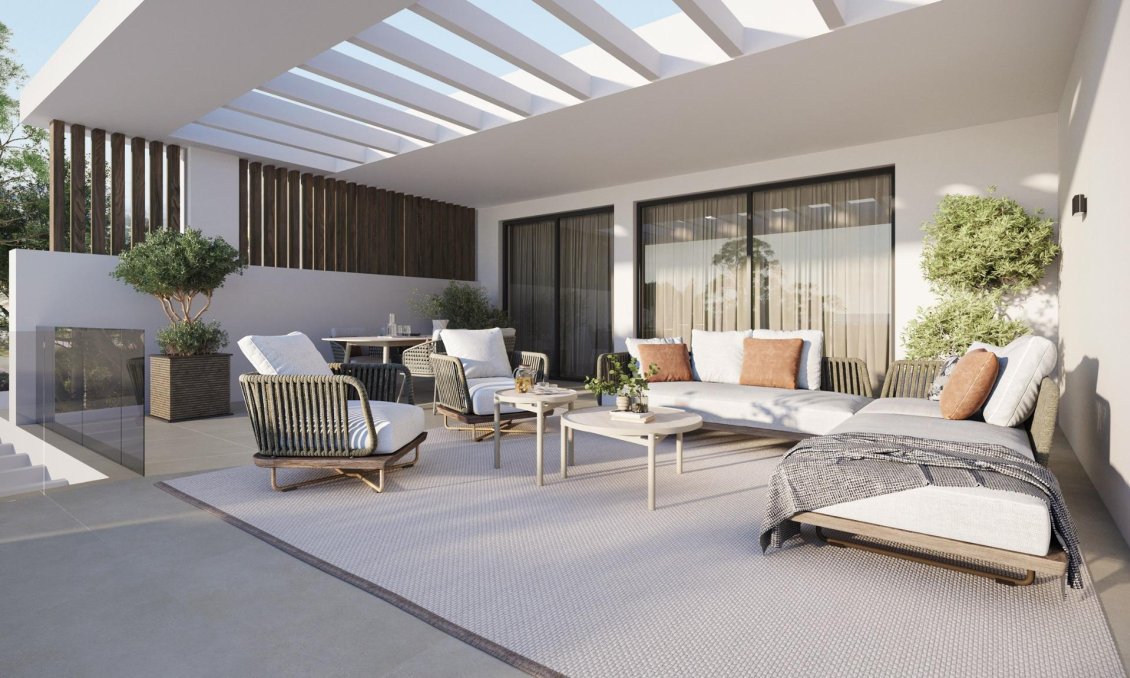 Új építésű - Ground floor apartment -
Estepona - Resinera Voladilla