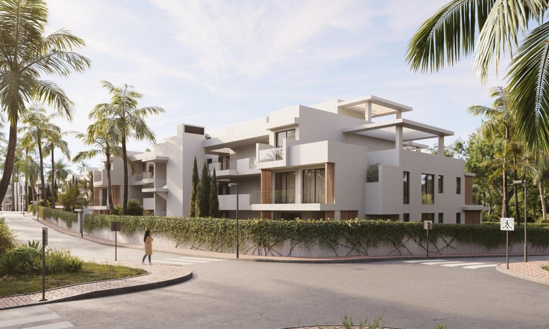 Új építésű - Ground floor apartment -
Estepona - Resinera Voladilla