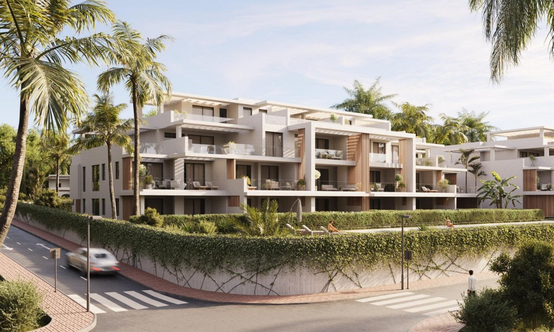 Új építésű - Ground floor apartment -
Estepona - Resinera Voladilla