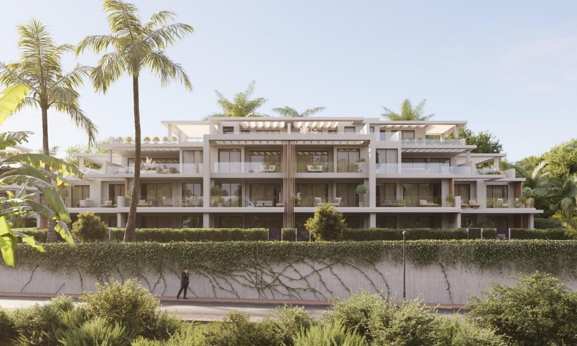 Új építésű - Ground floor apartment -
Estepona - Resinera Voladilla