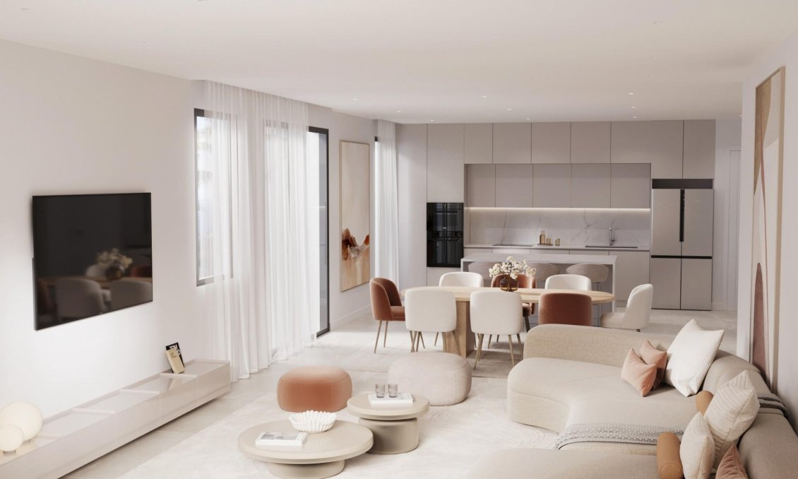 Új építésű - Ground floor apartment -
Estepona - Resinera Voladilla