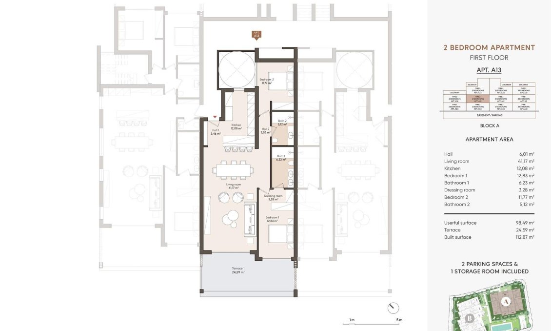 Obra nueva - Apartamento -
Estepona - Resinera Voladilla