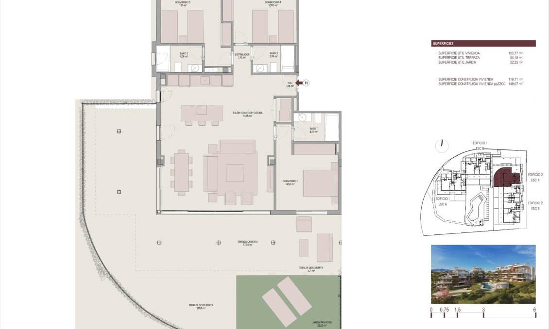 Nouvelle construction - Ground floor apartment -
Estepona - Flamingos Golf
