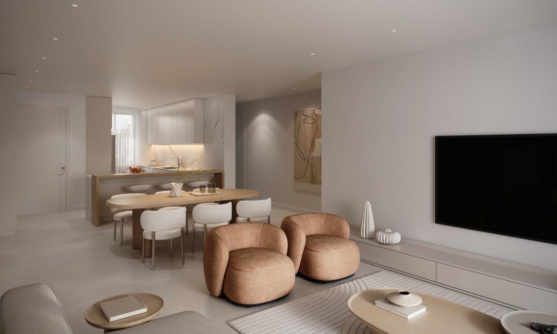Obra nueva - Ground floor apartment -
Estepona - Resinera Voladilla