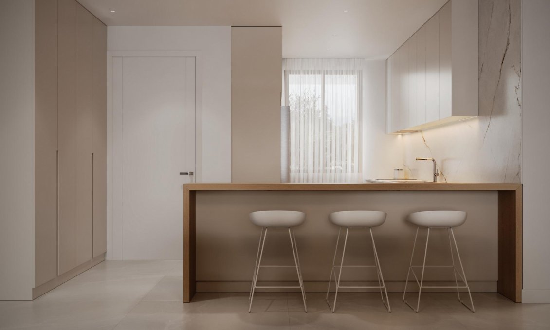 Obra nueva - Ground floor apartment -
Estepona - Resinera Voladilla
