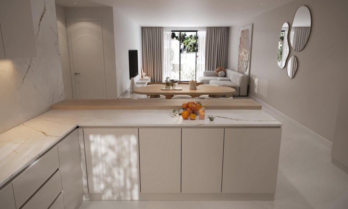 Obra nueva - Ground floor apartment -
Estepona - Resinera Voladilla