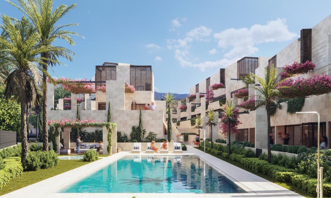 Obra nueva - Apartamento -
Estepona - Playa del Padrón