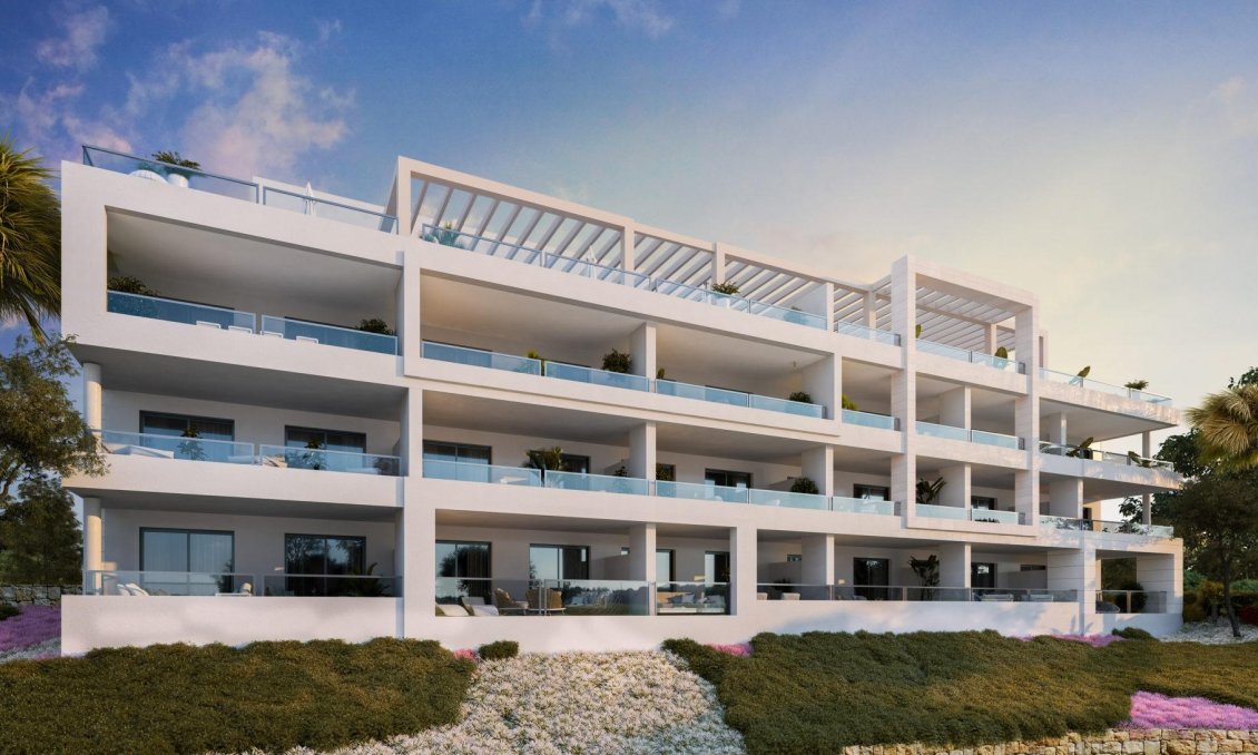 Új építésű - Tetőtéri lakás -
Mijas - Calanova Golf