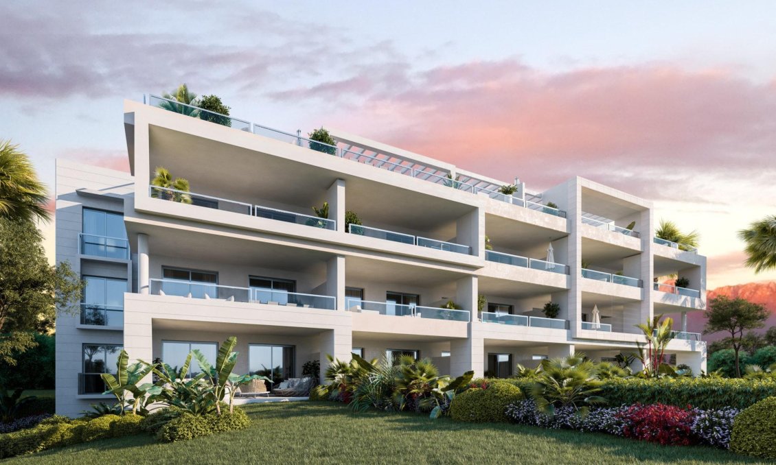 Új építésű - Tetőtéri lakás -
Mijas - Calanova Golf
