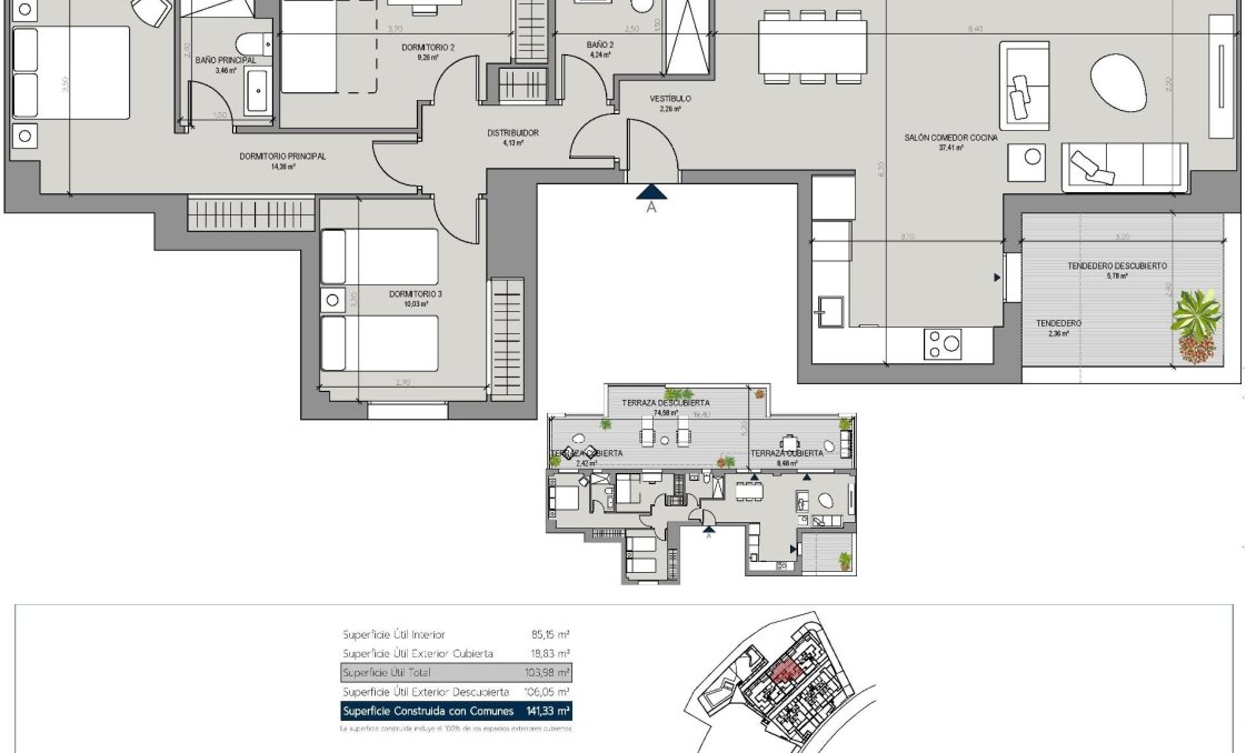 Neue Gebäude - Penthouse -
Manilva - La duquesa golf