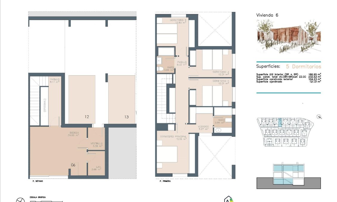 Obra nueva - Semidetached -
Godella - Campolivar