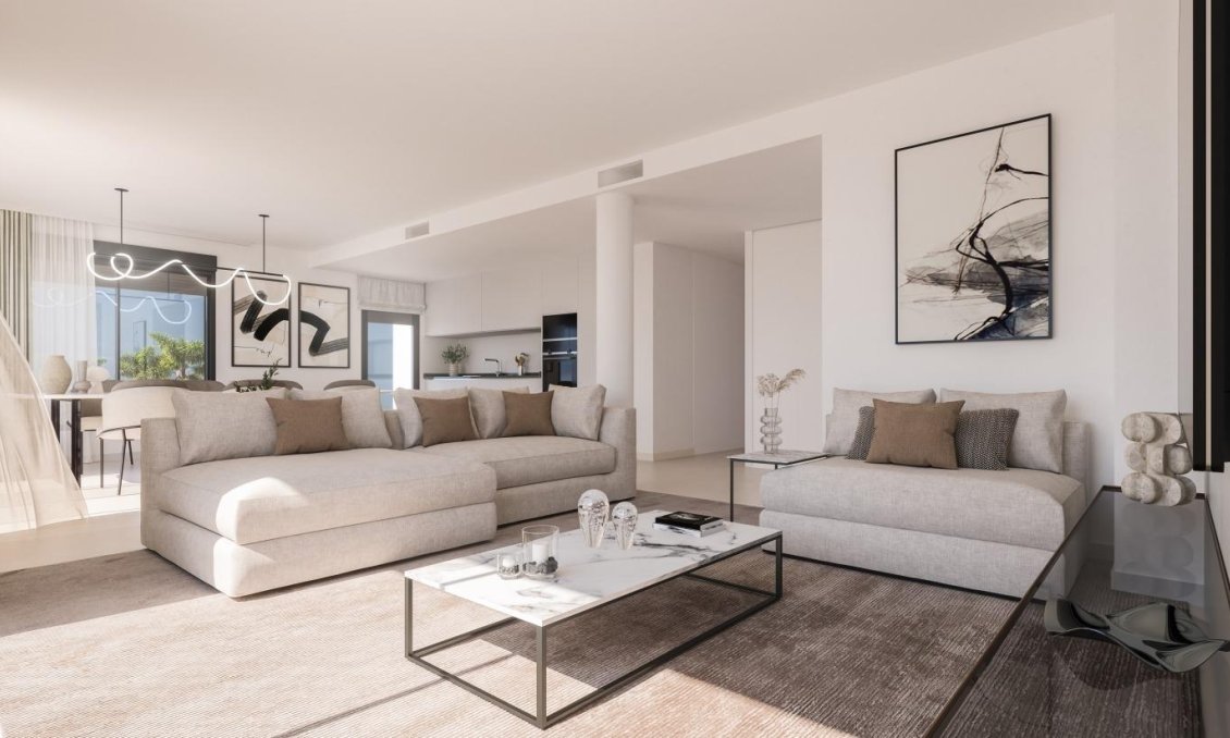 Obra nueva - Ground floor apartment -
Estepona - La Gaspara