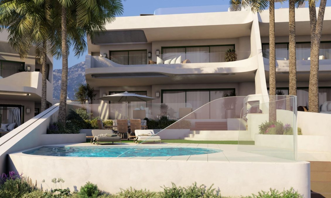 Obra nueva - Ground floor apartment -
Marbella - Cabopino
