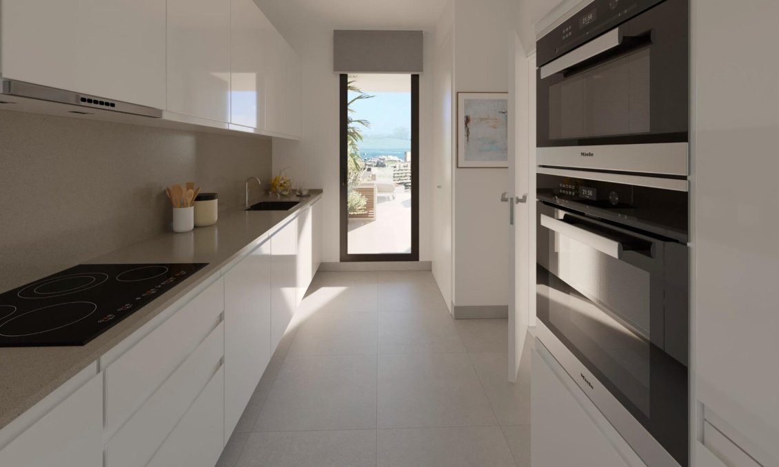 Obra nueva - Ground floor apartment -
Estepona - Parque Central