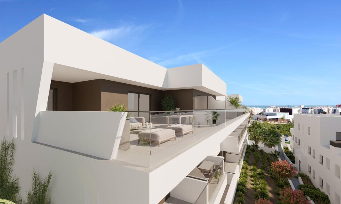 Obra nueva - Ground floor apartment -
Estepona - Parque Central