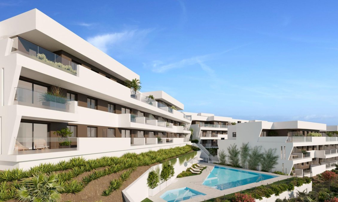 Obra nueva - Apartamento -
Estepona - Parque Central