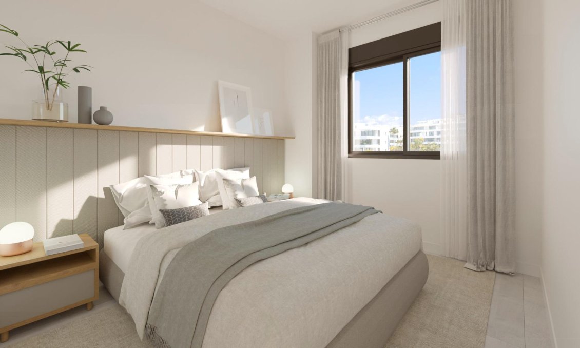 Obra nueva - Apartamento -
Estepona - Parque Central