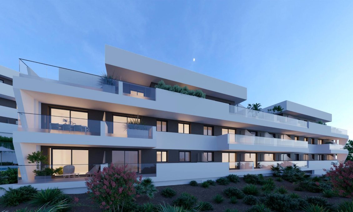 Obra nueva - Apartamento -
Estepona - Parque Central