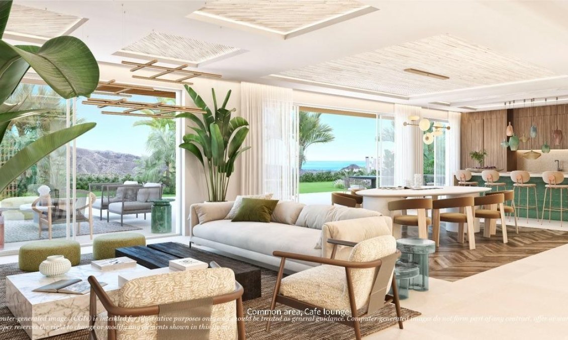 Obra nueva - Ground floor apartment -
Ojen - Palo Alto