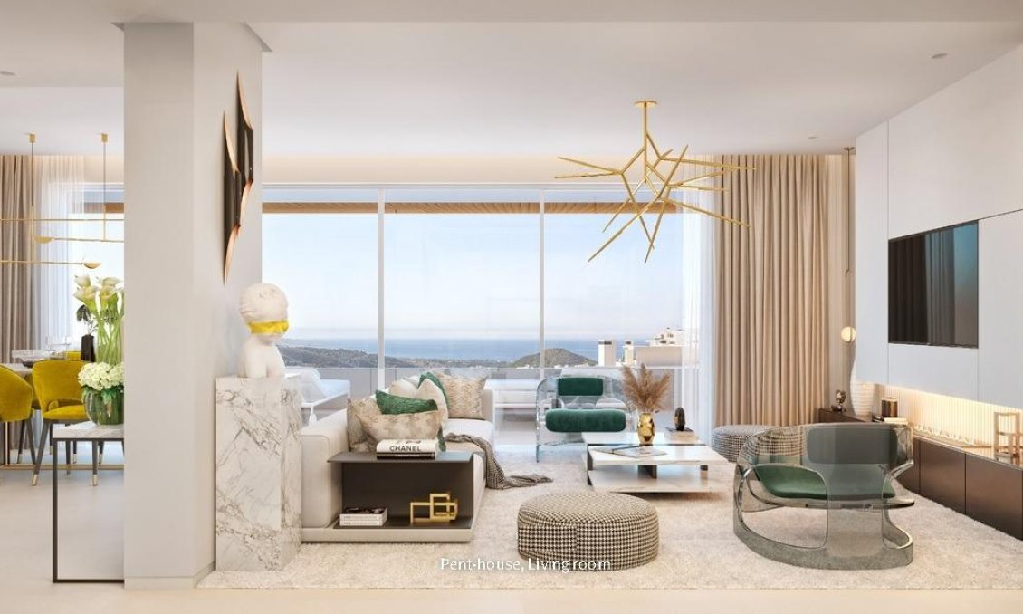 Obra nueva - Ground floor apartment -
Ojen - Palo Alto