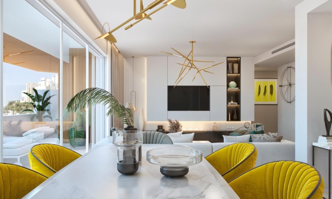 Obra nueva - Ground floor apartment -
Ojen - Palo Alto