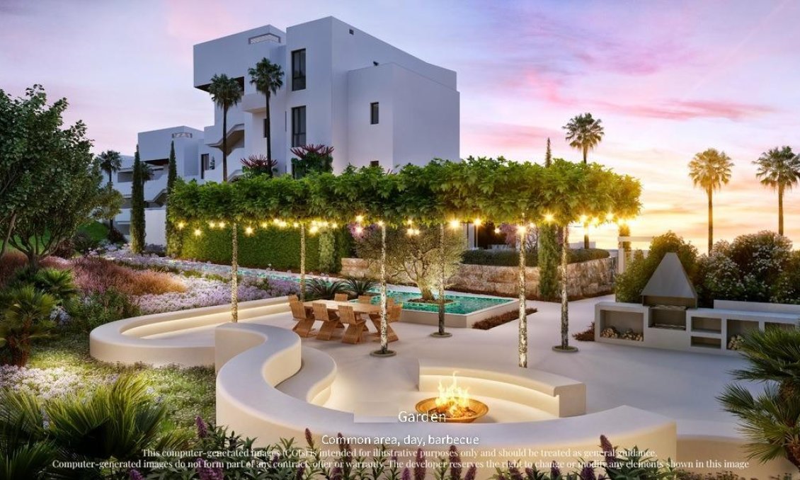 Obra nueva - Ground floor apartment -
Ojen - Palo Alto
