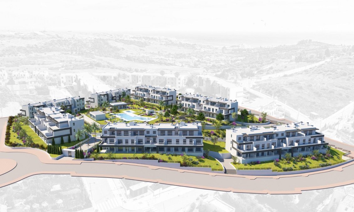 Obra nueva - Ground floor apartment -
Estepona - Valle Romano Golf