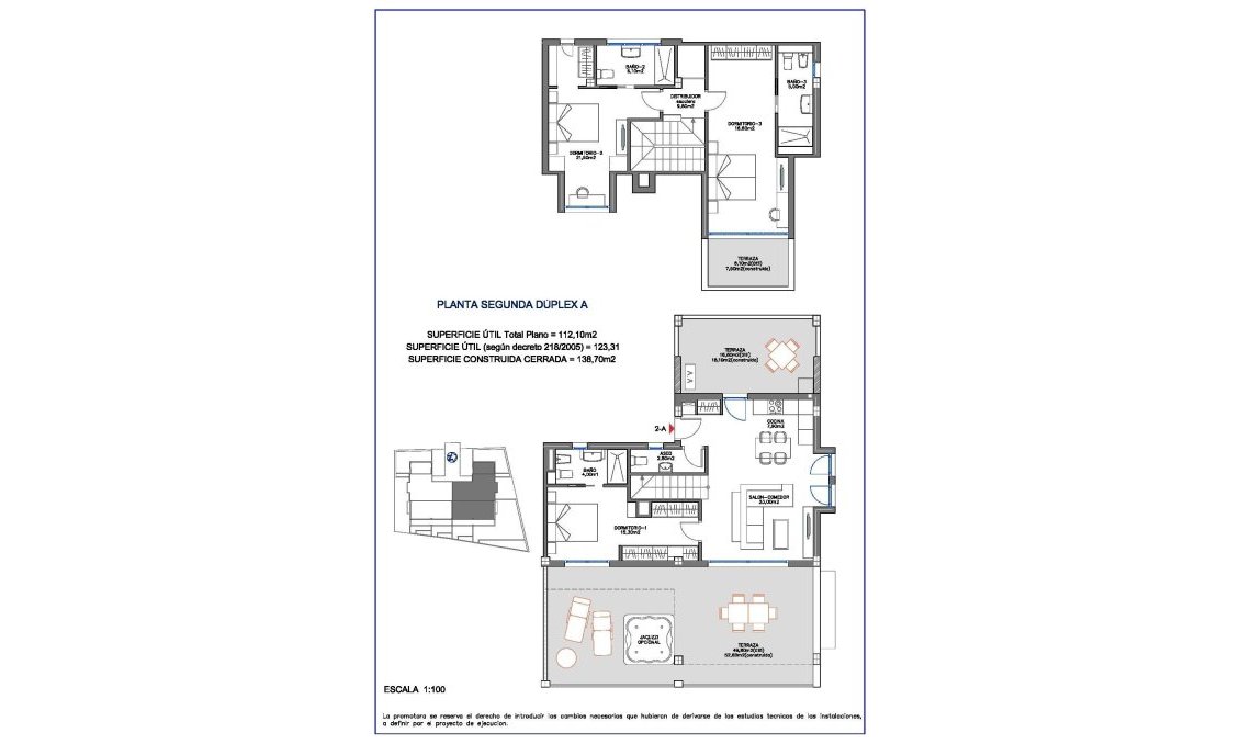 Obra nueva - Duplex Penthouse -
Benalmádena - Nueva Torrequebrada