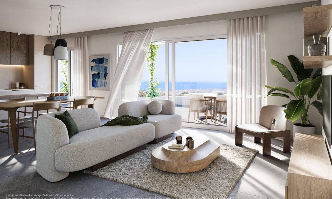 Új építésű - Földszinti apartman -
Mijas