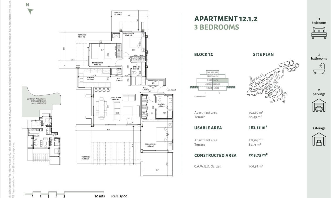 Obra nueva - Apartamento -
Benahavís - Parque Botanico