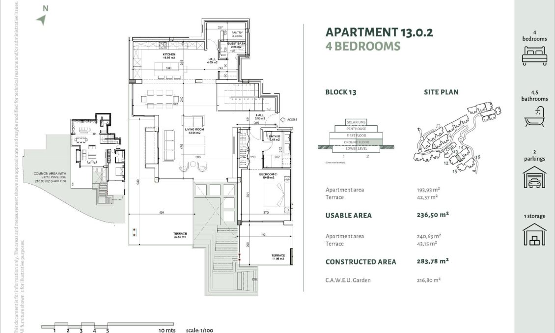 Obra nueva - Ground floor apartment -
Benahavís - Parque Botanico