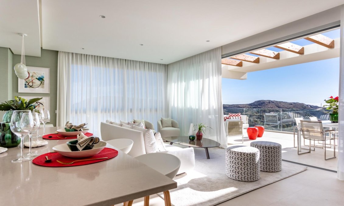 Obra nueva - Apartamento -
Benahavís - Parque Botanico