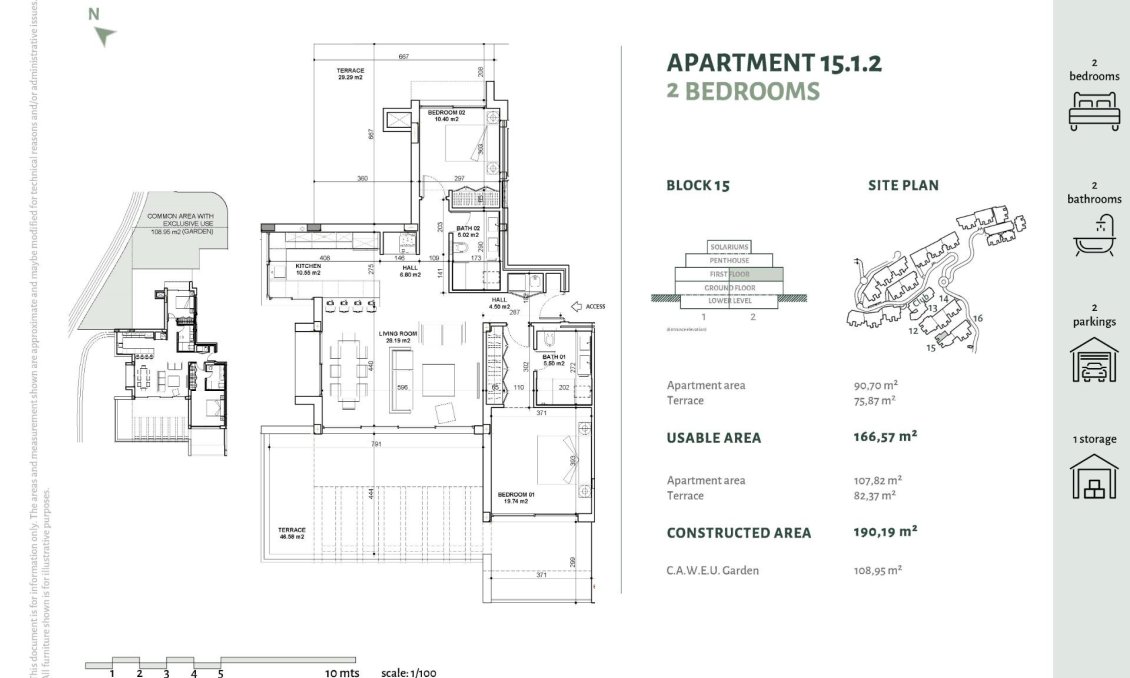 Obra nueva - Apartamento -
Benahavís - Parque Botanico