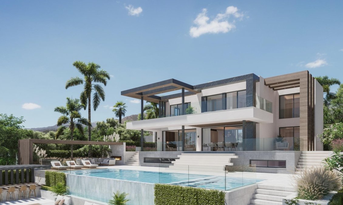 Obra nueva - Villa -
Mijas - Cerros Del Águila