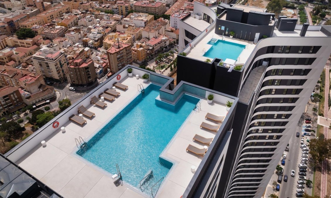 Obra nueva - Apartamento -
Málaga - Centro