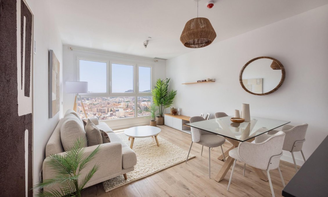 Obra nueva - Apartamento -
Málaga - Centro