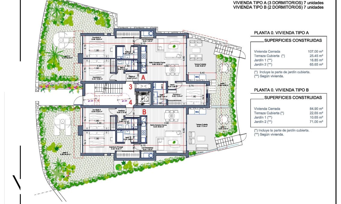 Obra nueva - Ground floor apartment -
La Manga Club